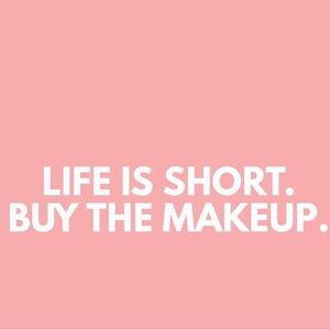 Makeup and skincare not listed in closet - Shown on live